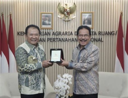 Bupati Hendy Utarakan Kondisi Lahan Jember Saat Beraudiensi ke Menteri ATR/BPN